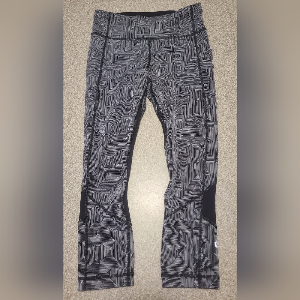Womens Lululemon Pace Rival Crop Size 6